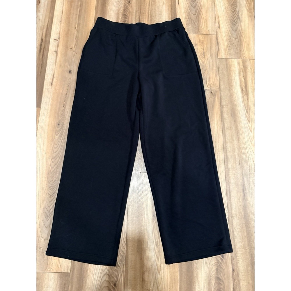Mondetta Wide Leg Yoga Pants Athleisure Black Women's Large Buttery Soft